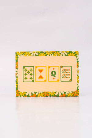 Game Night! Double Deck Playing Cards, Floral