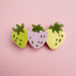 Summer Strawberries Hair Alligator Clip