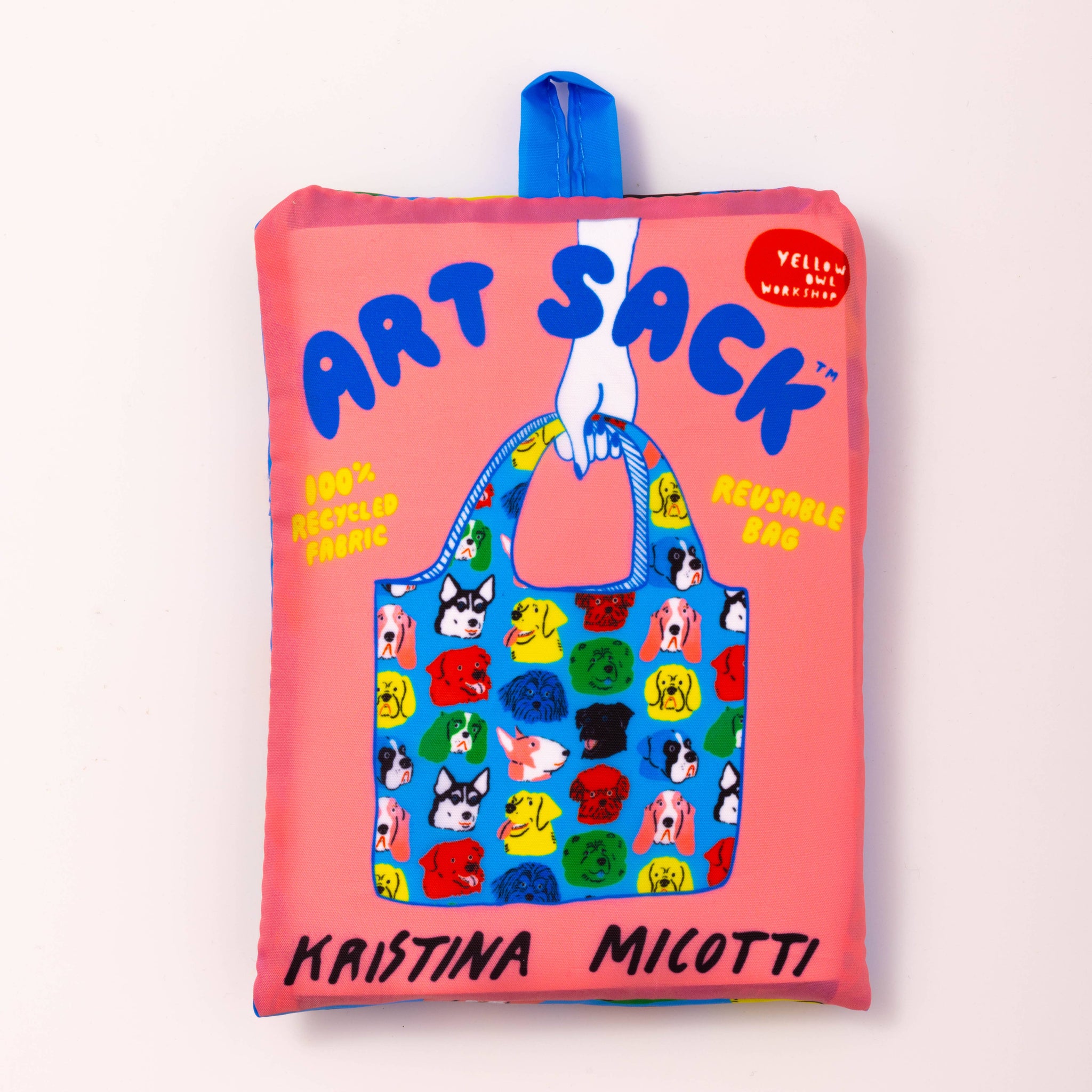 Dogs Art Sack® by Kristina Micotti - Reusable Tote Bag