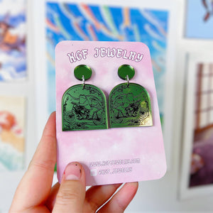 Frog and Toad Earrings