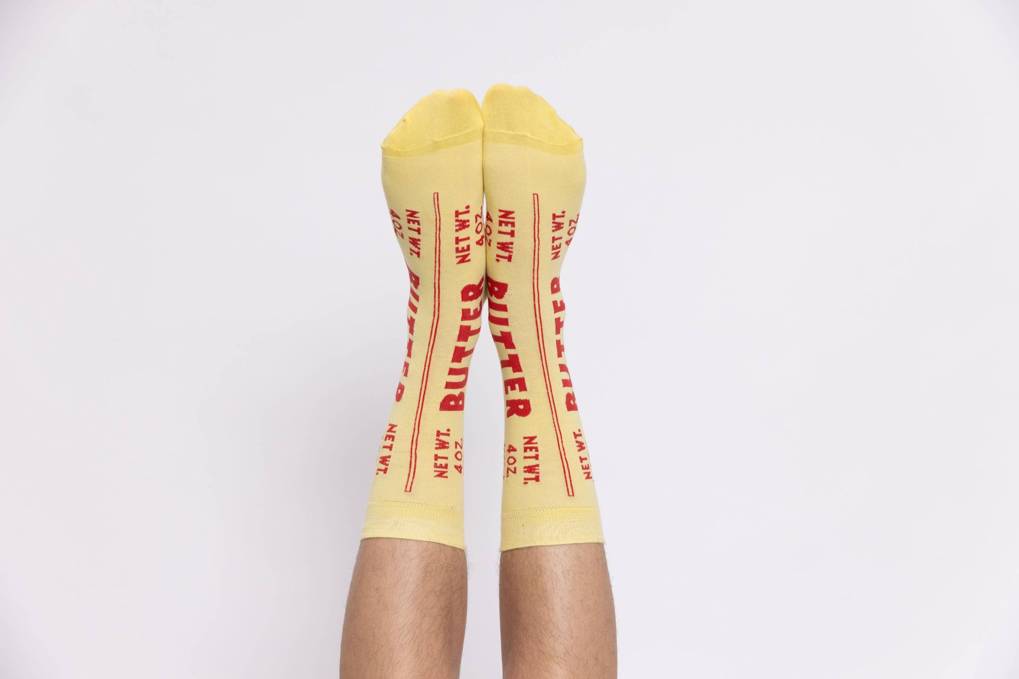 Butter  Large Crew Socks