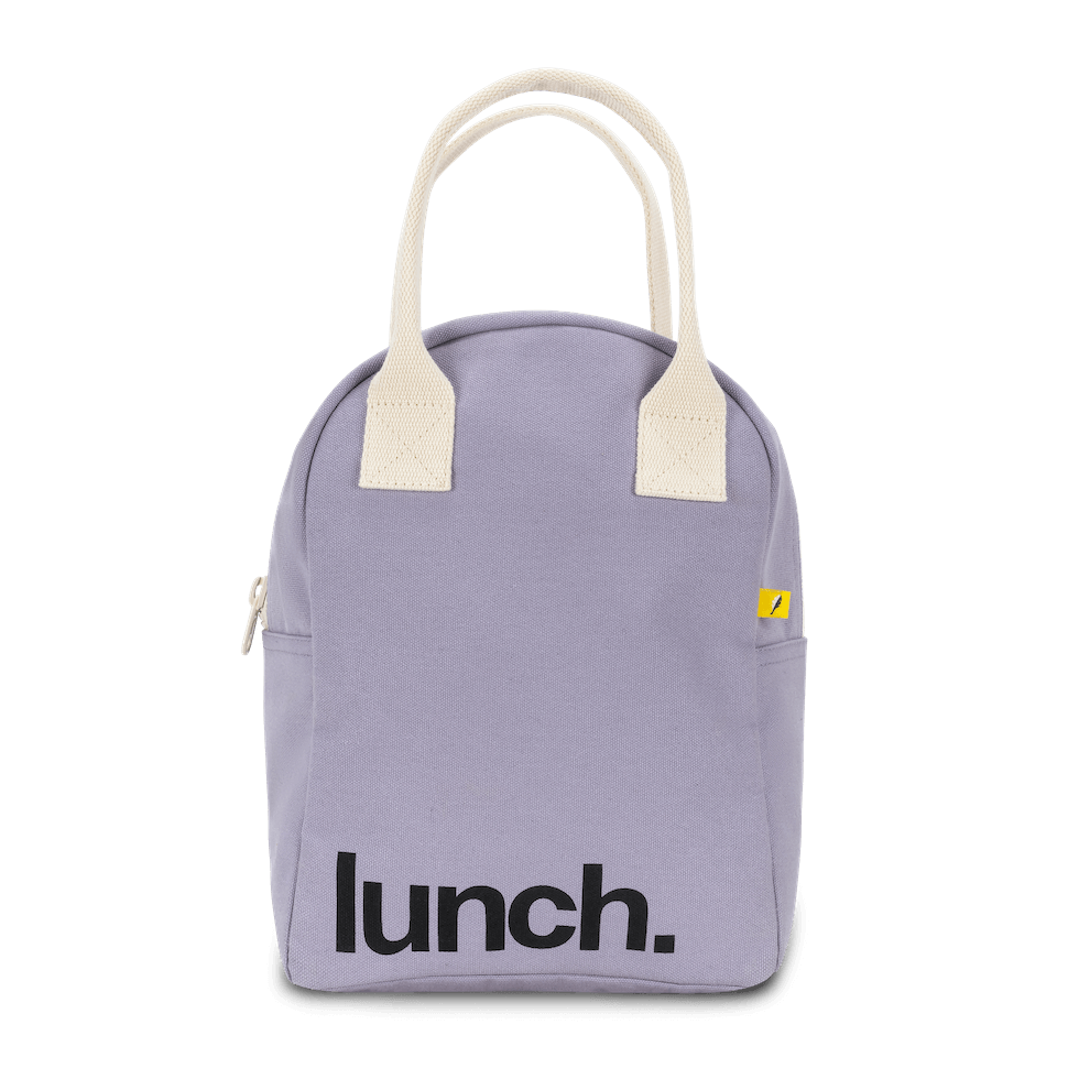 Zipper Lunch Bag Lavender