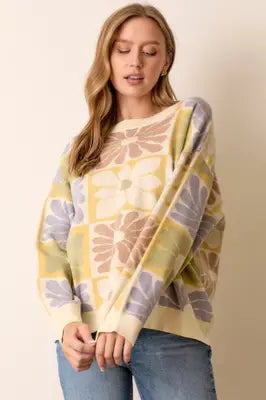Floral Sweater