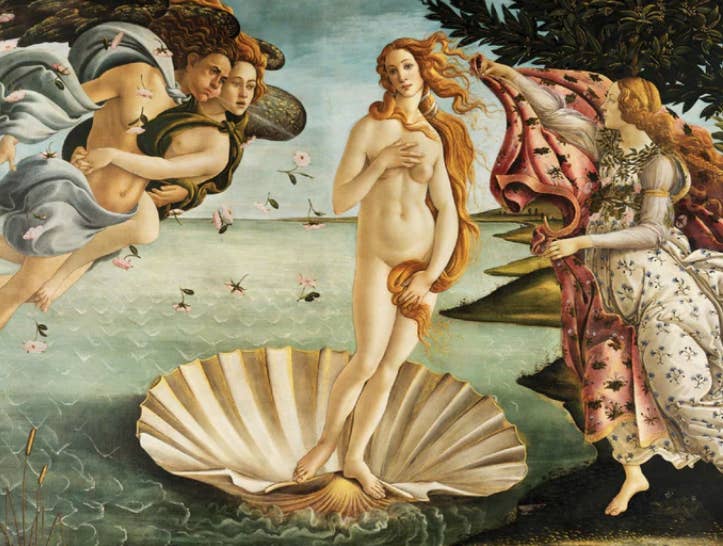 Birth of Venus Earrings