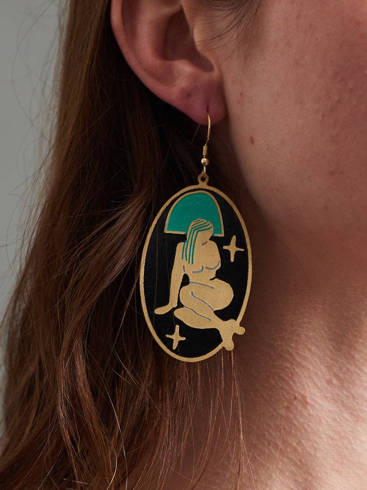 Curio Earrings Gold