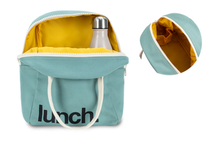 Zipper Lunch Bag Teal