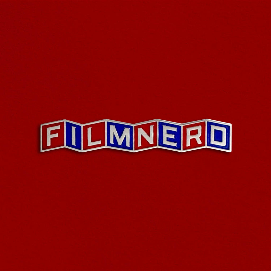Film Nerd Enamel Pin