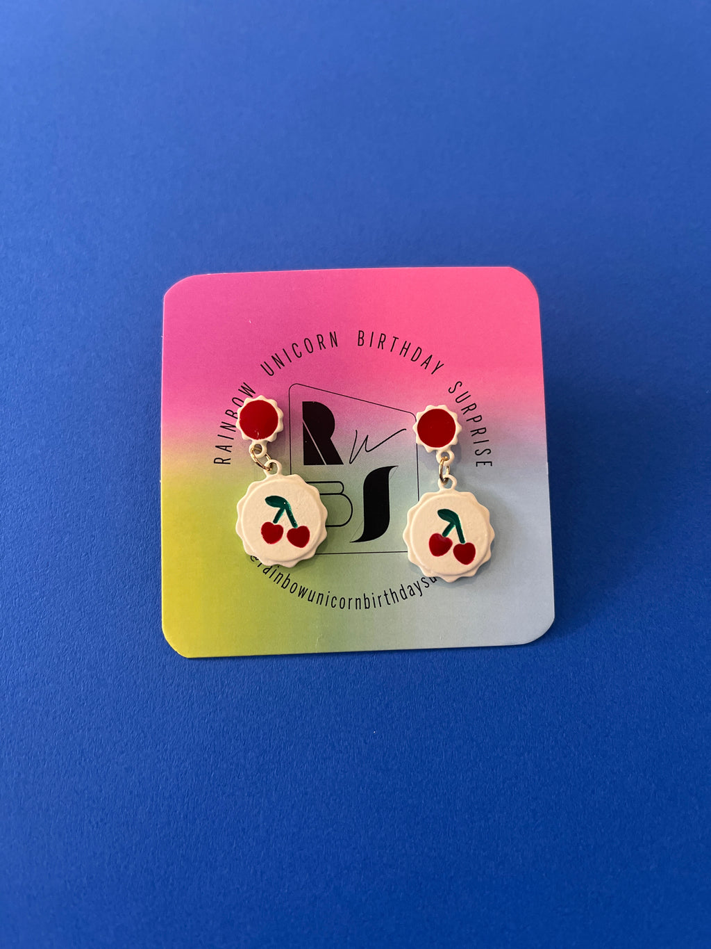 Berry Pie Stud Earrings