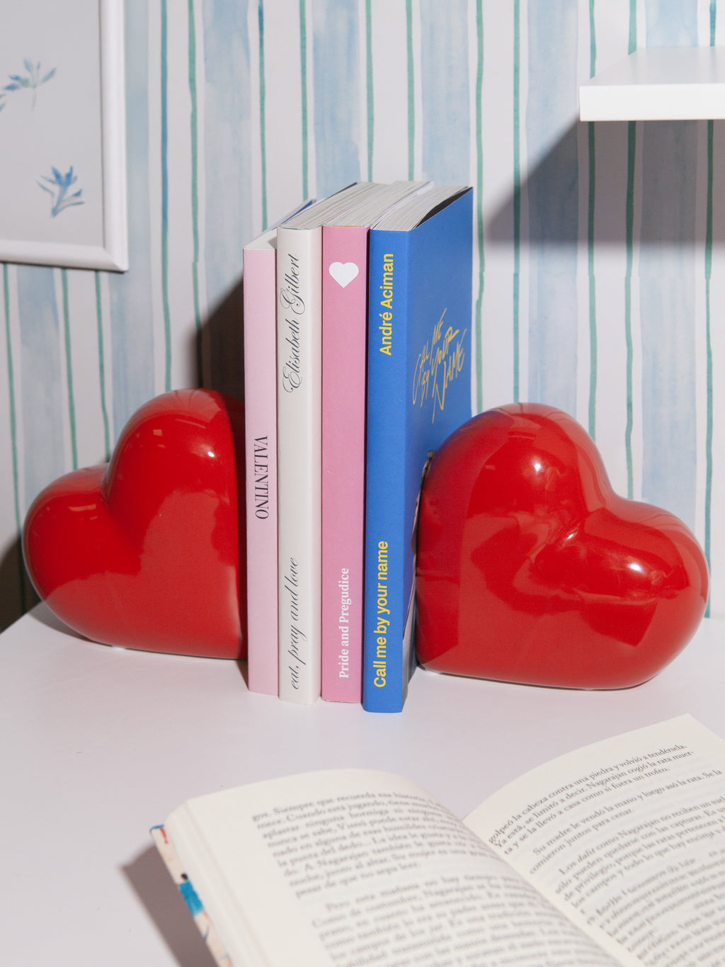 Heart Bookends