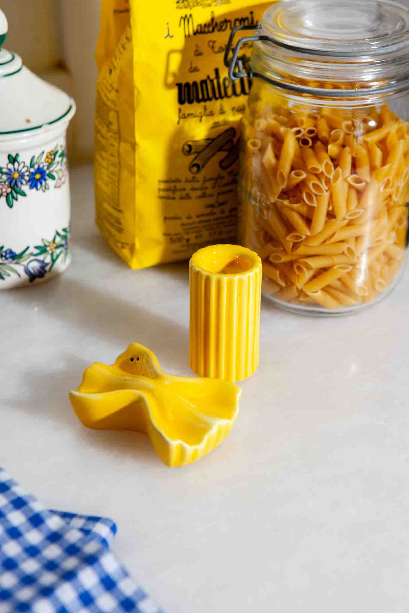 Farfalle & Macaro Salt & Pepper Shakers
