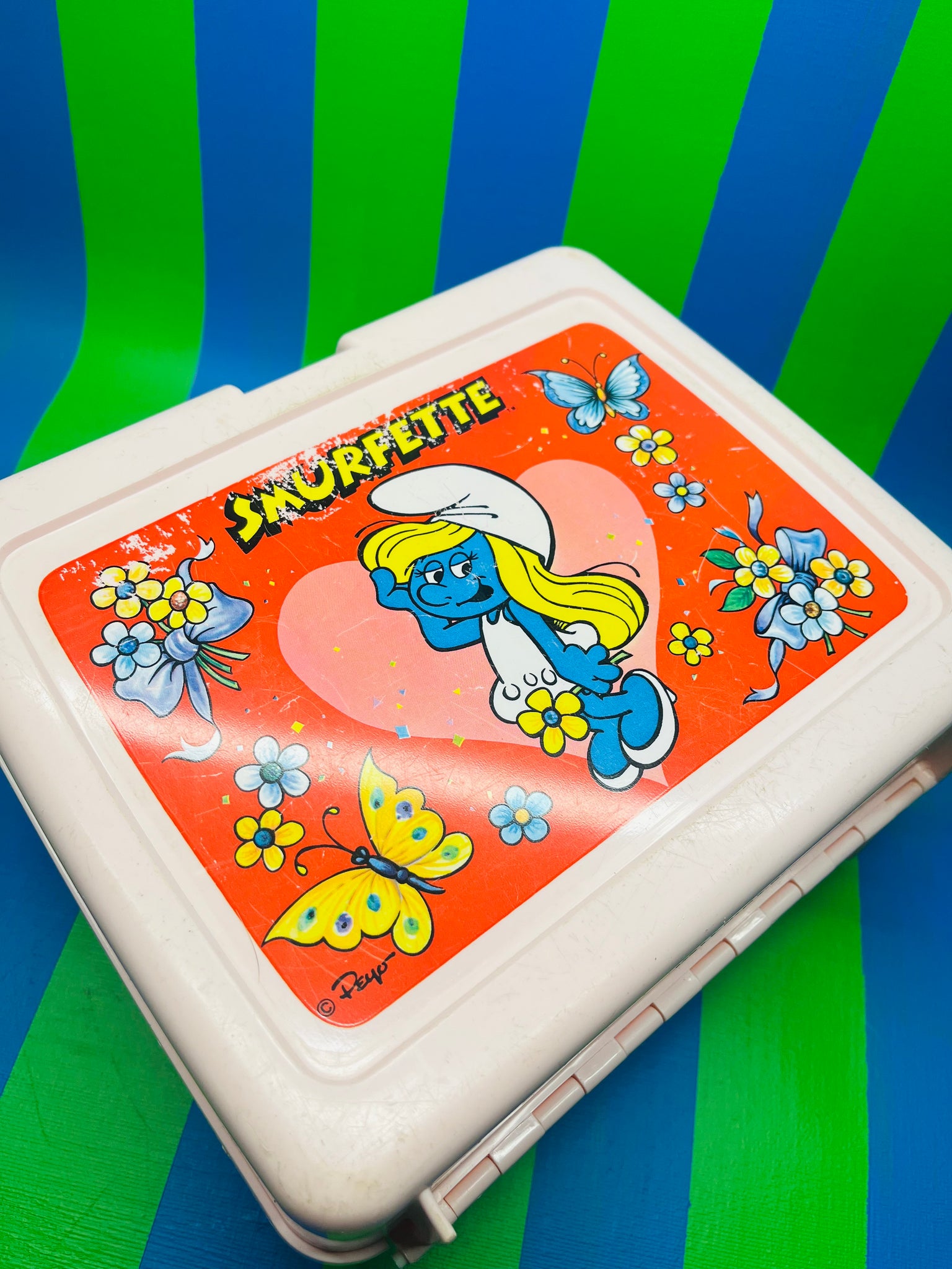 Smurfette Lunchbox with Thermos