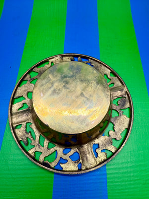 Brass Chinese Ashtray