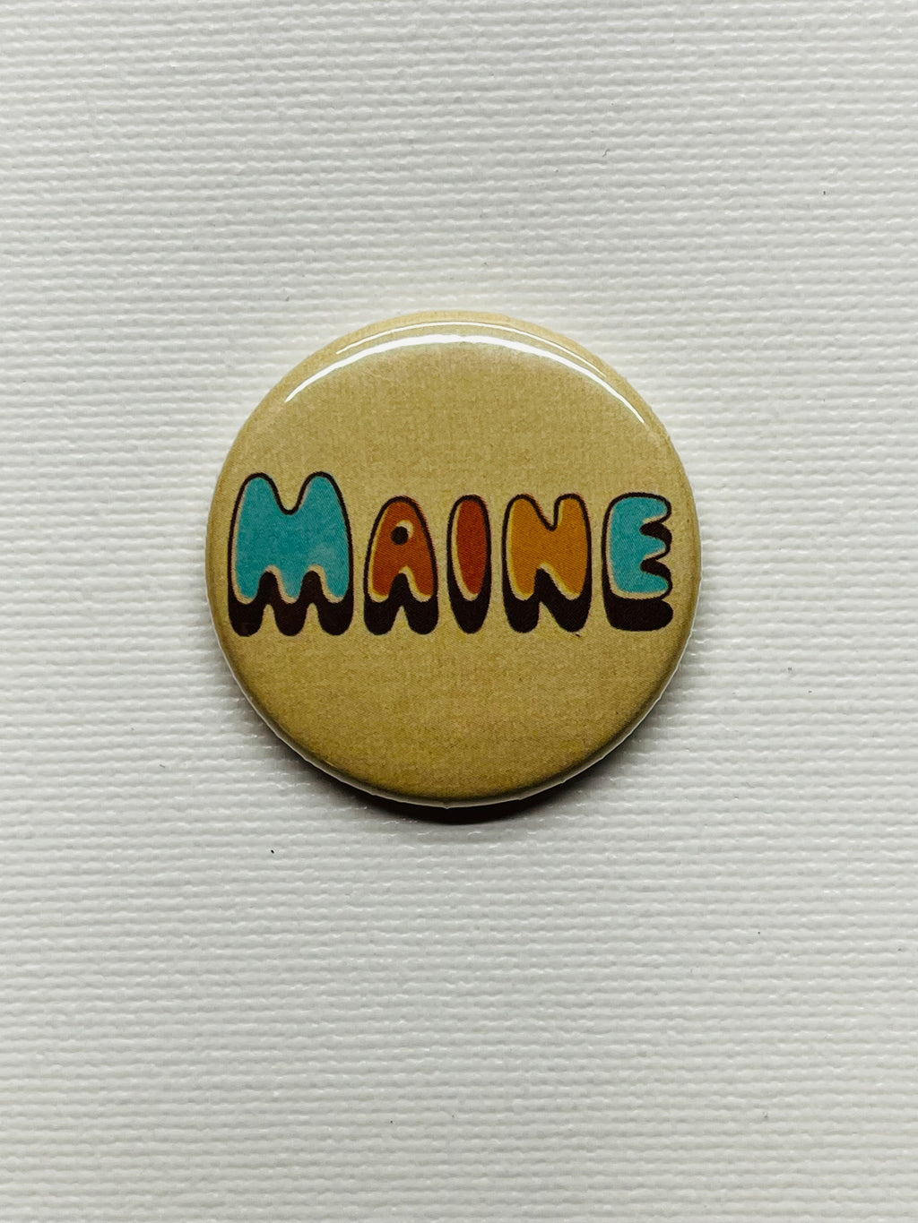 Maine Color 1.5in Pin