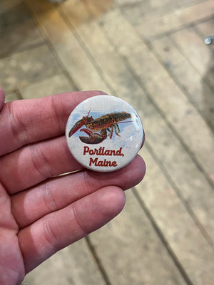 Portland, Maine Lobster 1.5in Pin