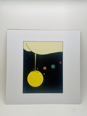 Sun Pee 12x12in Giclee Print