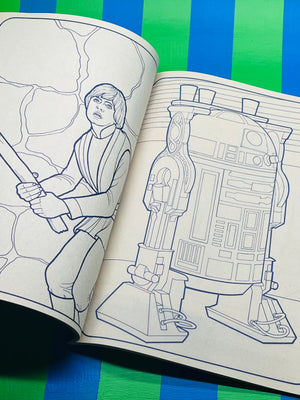 Star Wars Return of the Jedi Coloring Book in A+ Condition