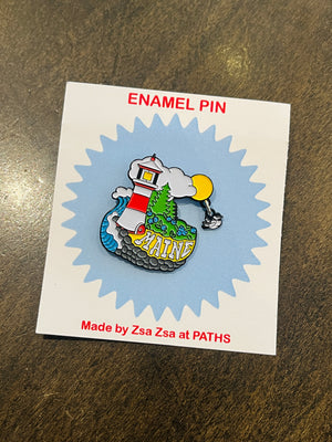 Maine Enamel Pin