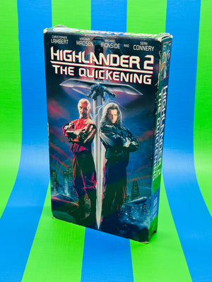 Highlander 2 The Quickening VHS