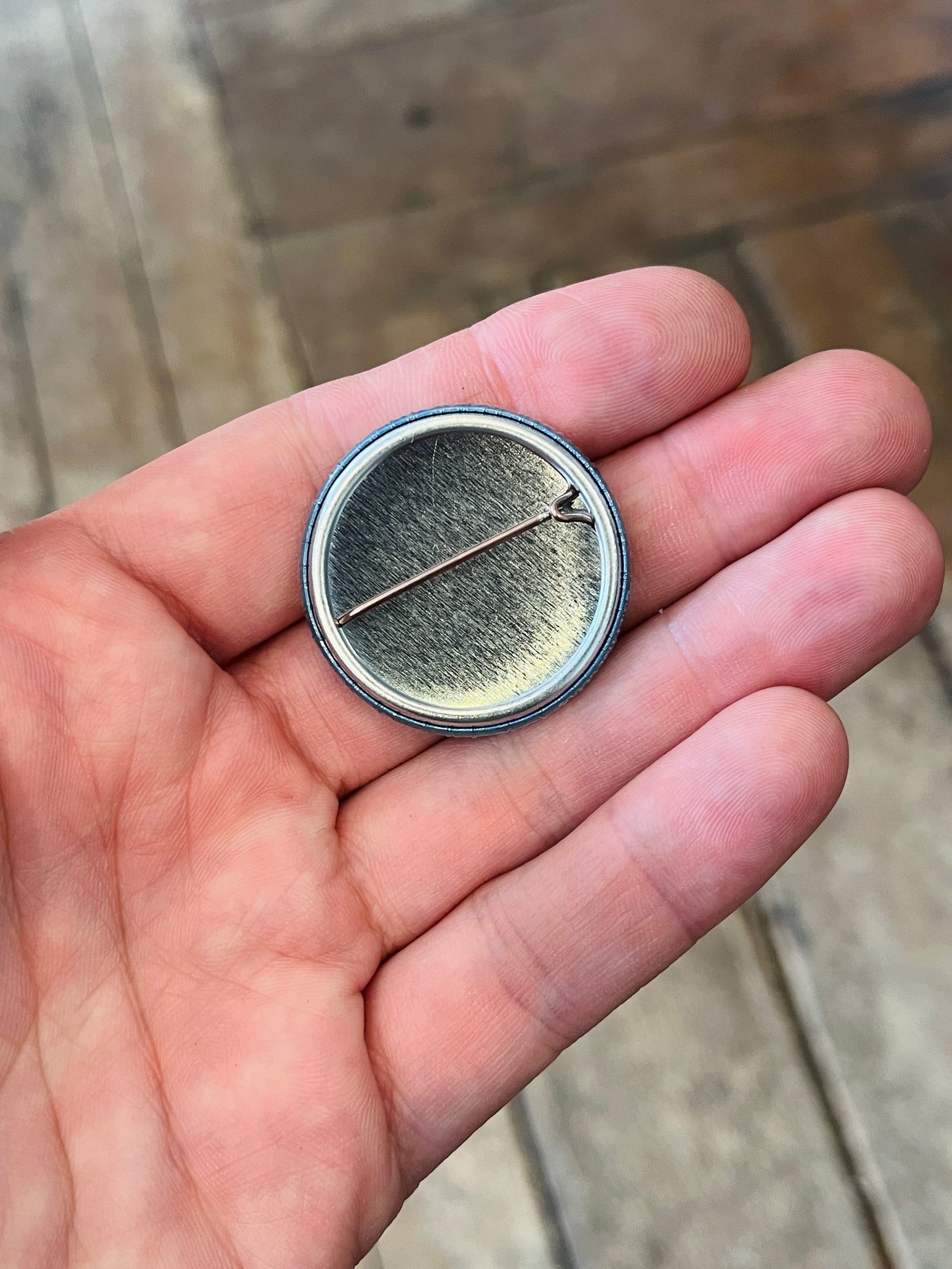 Let’s Keep Out Of Touch 1.5in Pin