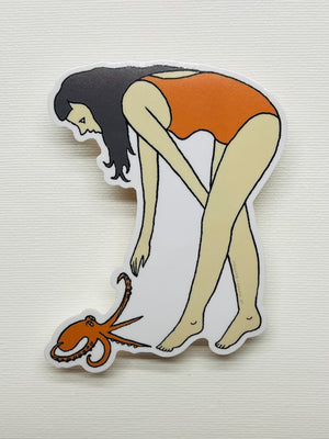 Octopus Jo Moyer-Battick Sticker