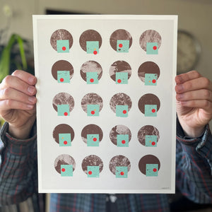 ‘Ghost Notes’ No. 0001 Giclee Print by Kris Johnsen
