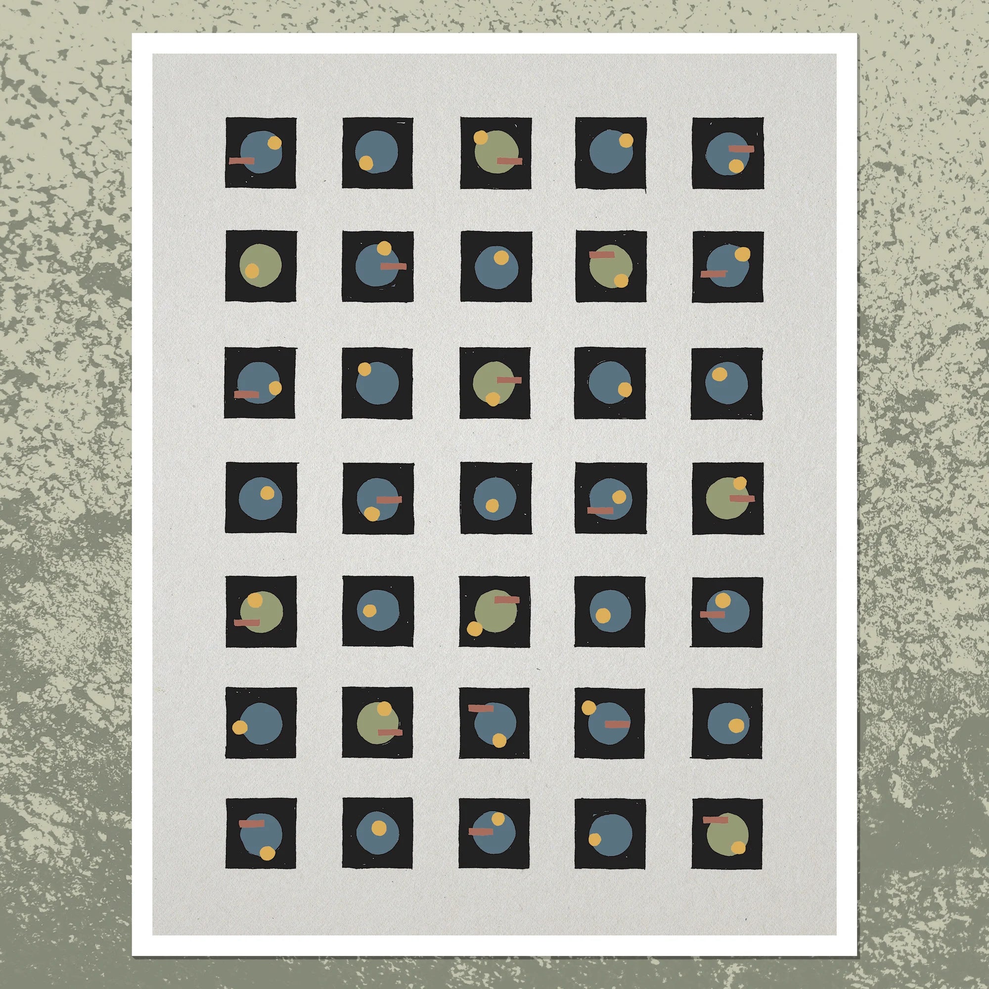 ‘Ghost Notes’ No. 0002 Giclee Print by Kris Johnsen