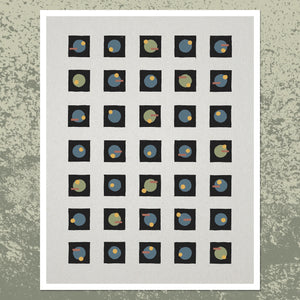 ‘Ghost Notes’ No. 0002 Giclee Print by Kris Johnsen