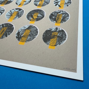 ‘Ghost Notes’ No. 0004 Giclee Print by Kris Johnsen