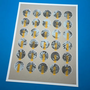 ‘Ghost Notes’ No. 0004 Giclee Print by Kris Johnsen