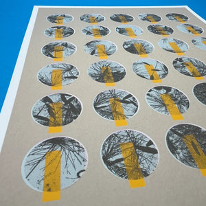 ‘Ghost Notes’ No. 0004 Giclee Print by Kris Johnsen