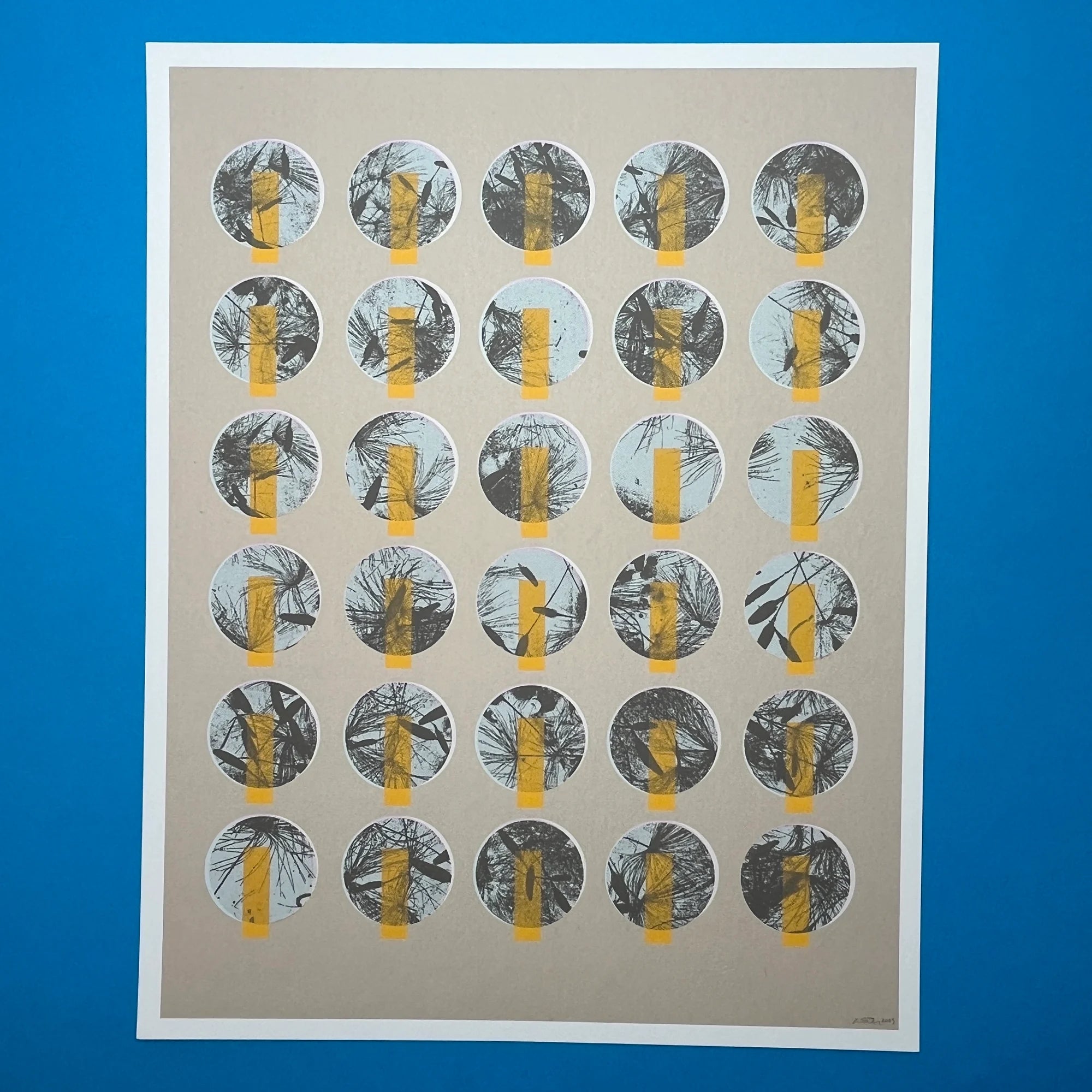 ‘Ghost Notes’ No. 0004 Giclee Print by Kris Johnsen