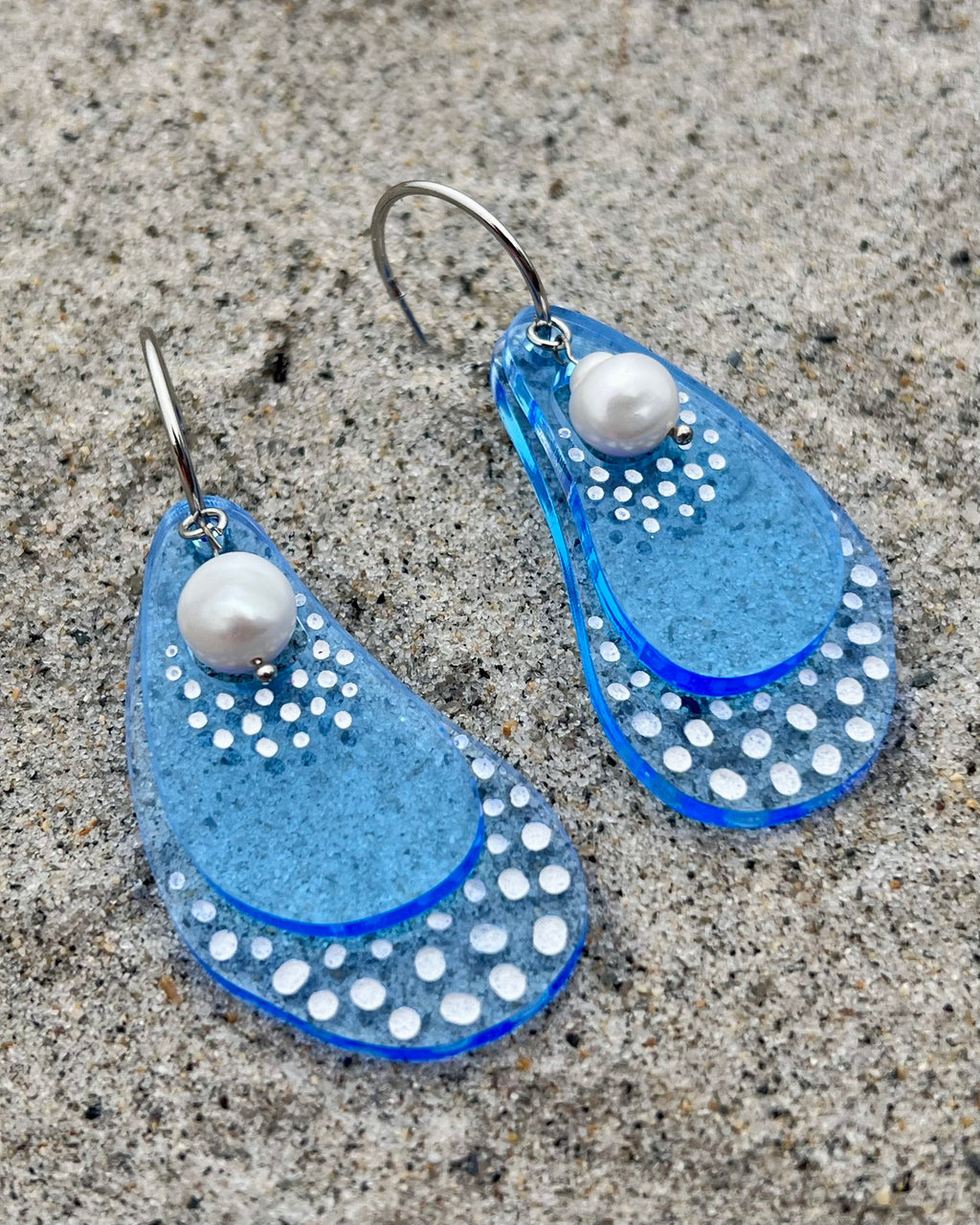 Oysters with Pearls Earrings