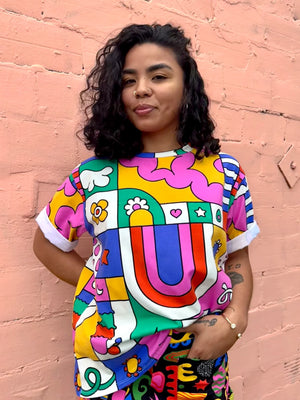 Wormiverse Oversized Tee