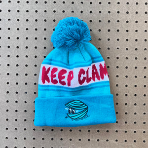 Keep Clam Pom Pom Hat