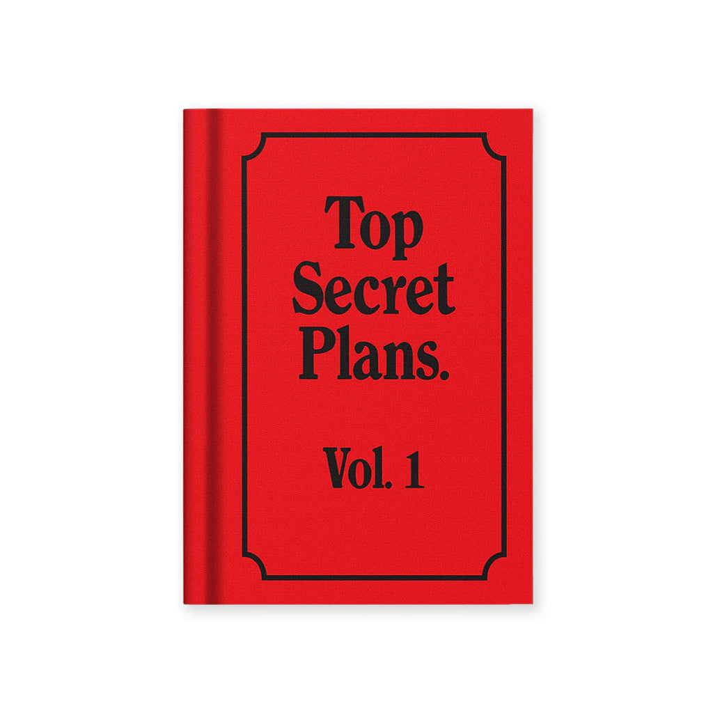 Top Secret Plans Notebook
