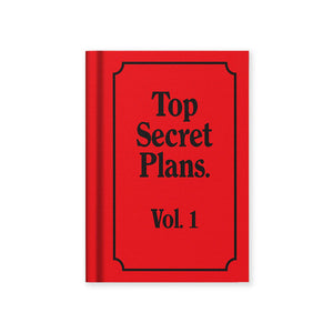 Top Secret Plans Notebook