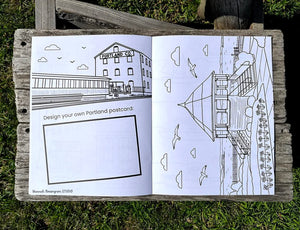 Portland Maine Coloring Book