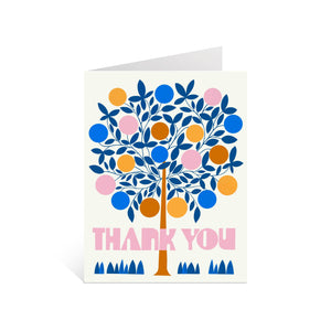 Blooming Tree Thank You Greeting Card