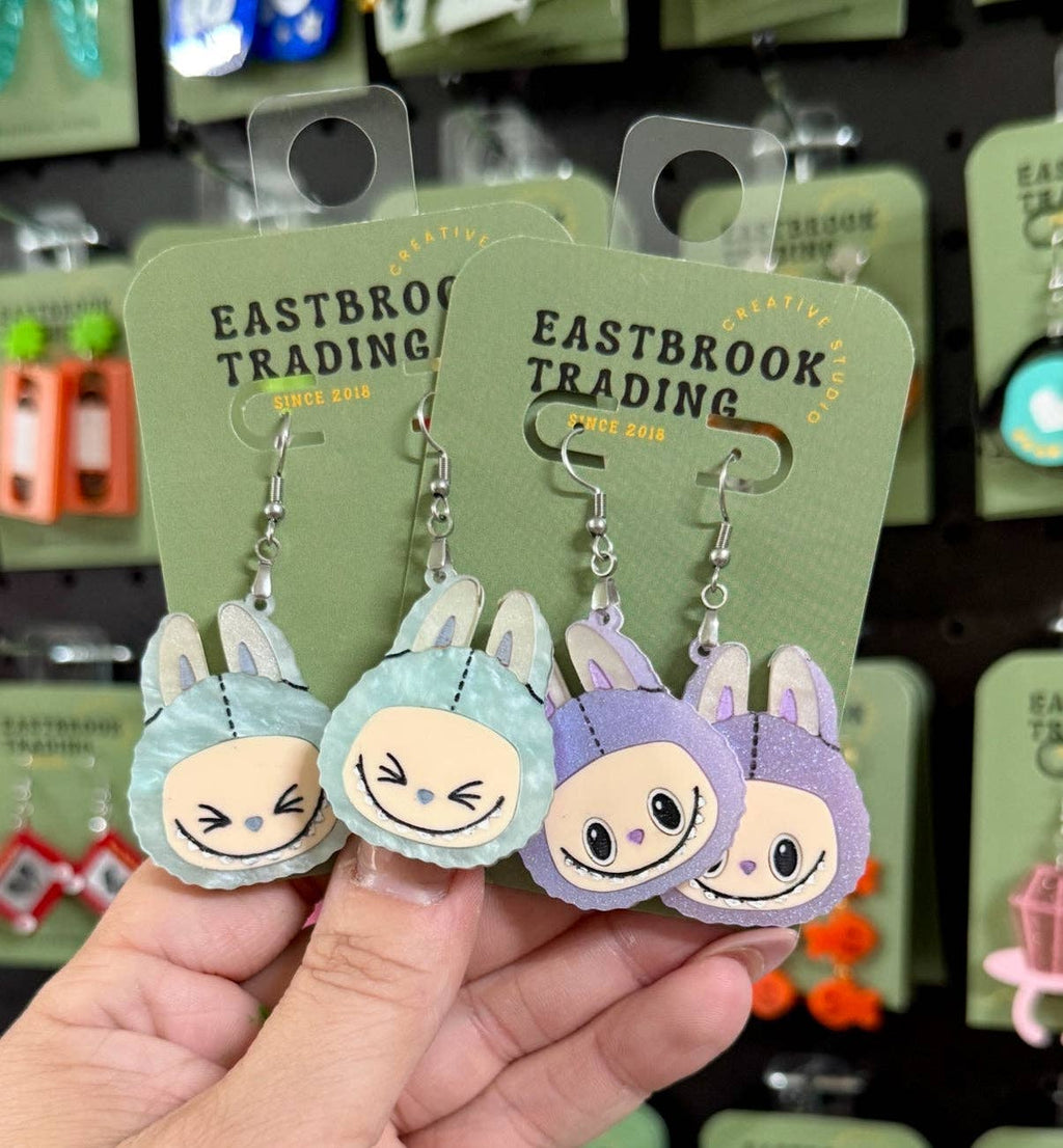 Blue LaFufu Earrings