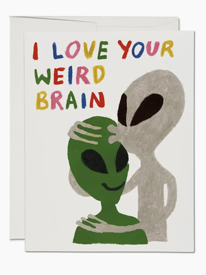 Alien Love Card