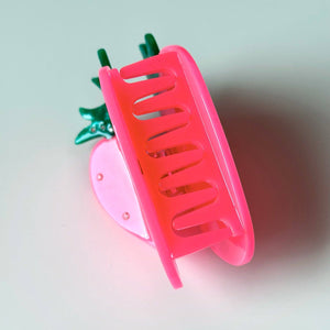 NEON STRAWBERRY   - Hair Claw