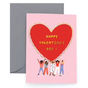 We Love You Happy Valentine's Day Card