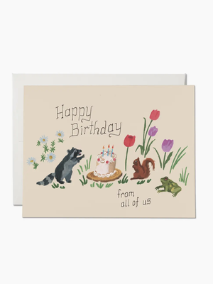 Birthday Critters Card