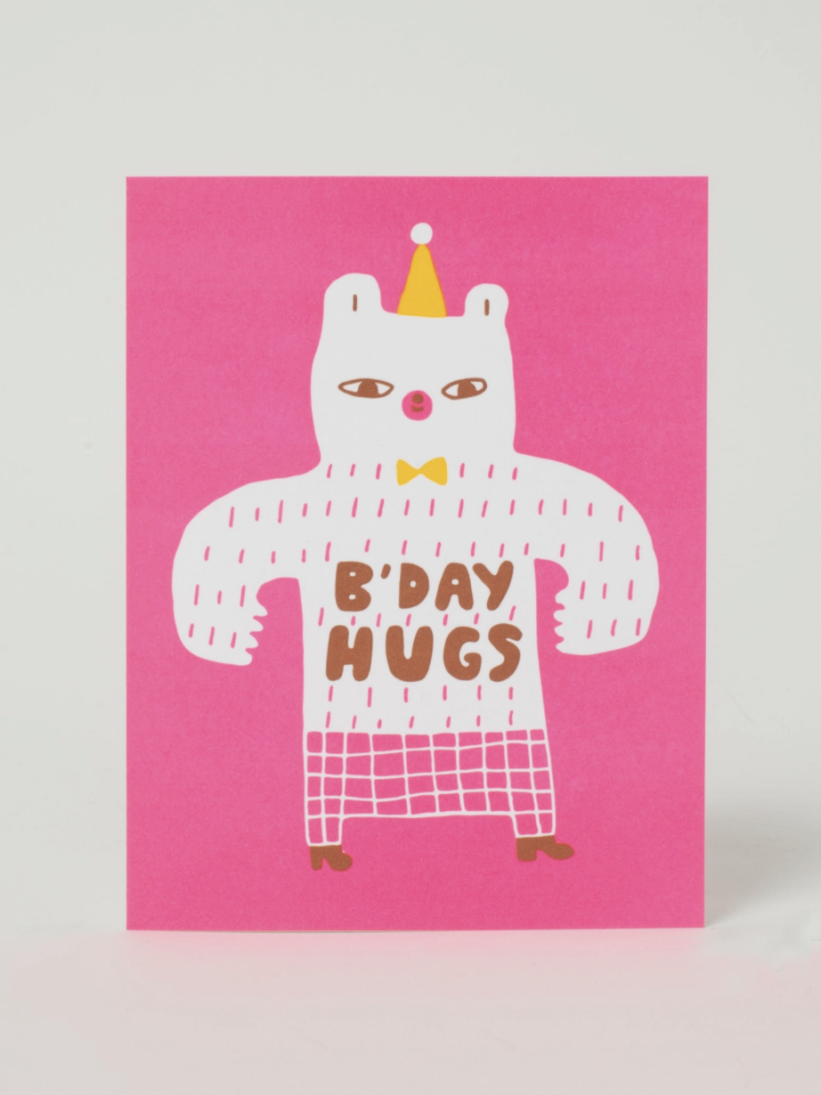 Birthday Bear Hugs Card