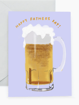 Beer Mug Father's Day Card