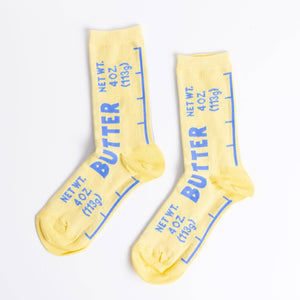 Butter  Small Crew Socks