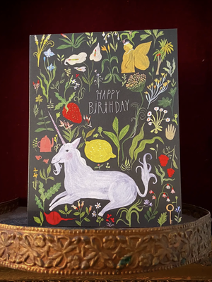 Happy Birthday Unicorn Card