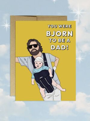 Bjorn To Be A Dad Card