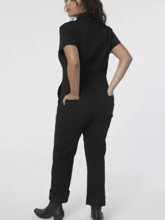 Pit Crew Black Jumpsuit