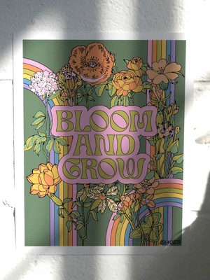 Bloom And Grow Print